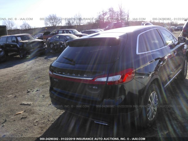 2LMTJ8KP0GBL27378 - 2016 LINCOLN MKX SELECT BLACK photo 4