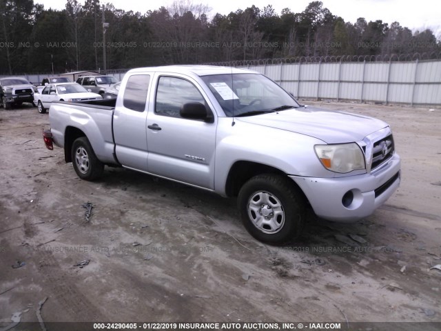 5TETX22N16Z197041 - 2006 TOYOTA TACOMA ACCESS CAB Gümüş foto 1