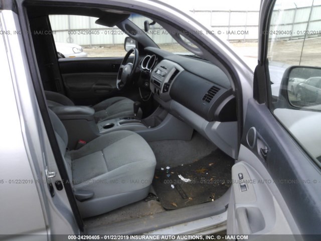 5TETX22N16Z197041 - 2006 TOYOTA TACOMA ACCESS CAB Gümüş foto 8