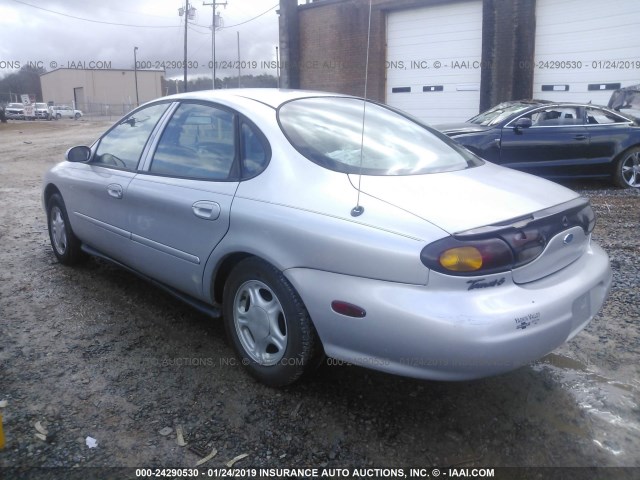 1FALP51U7VA209993 - 1997 FORD TAURUS G GRAY photo 3