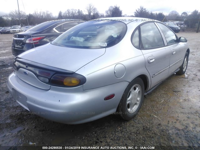 1FALP51U7VA209993 - 1997 FORD TAURUS G GRAY photo 4