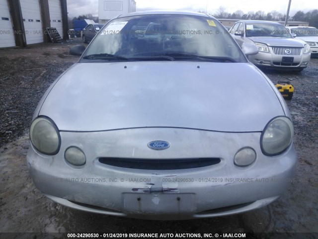 1FALP51U7VA209993 - 1997 FORD TAURUS G GRAY photo 6