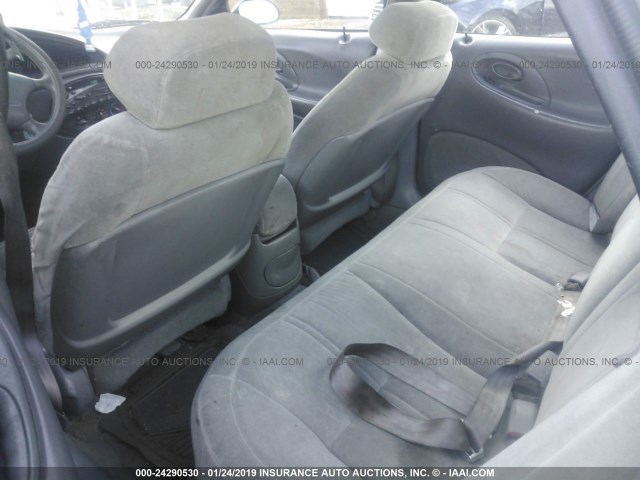 1FALP51U7VA209993 - 1997 FORD TAURUS G GRAY photo 8