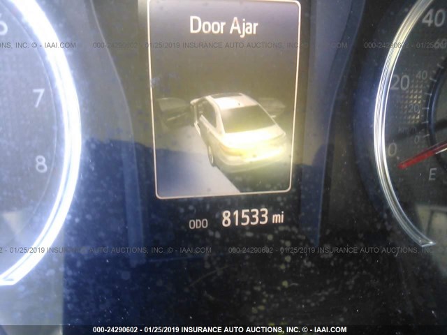 4T1BF1FKXGU196033 - 2016 TOYOTA CAMRY LE/XLE/SE/XSE BLACK photo 7