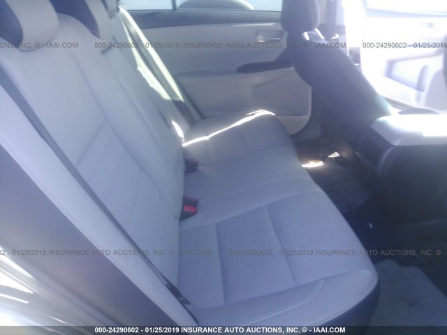 4T1BF1FKXGU196033 - 2016 TOYOTA CAMRY LE/XLE/SE/XSE BLACK photo 8