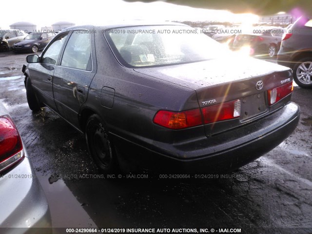 4T1BG22K81U870003 - 2001 TOYOTA CAMRY CE/LE/XLE GRAY photo 3