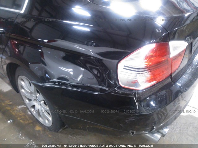 WBAVD33526KV61734 - 2006 BMW 330 XI BLACK photo 6