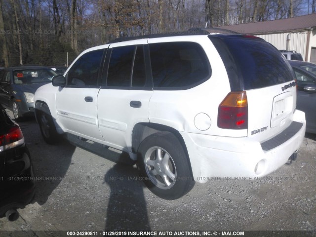 1GKDS13S942101454 - 2004 GMC ENVOY WHITE photo 3