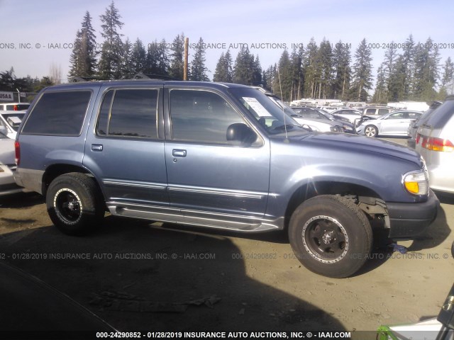 1FMDU73E4YZB93486 - 2000 FORD EXPLORER XLT BLUE photo 6