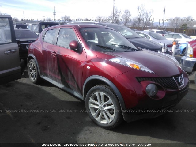 JN8AF5MV9DT218355 - 2013 NISSAN JUKE S/SV/SL RED photo 1