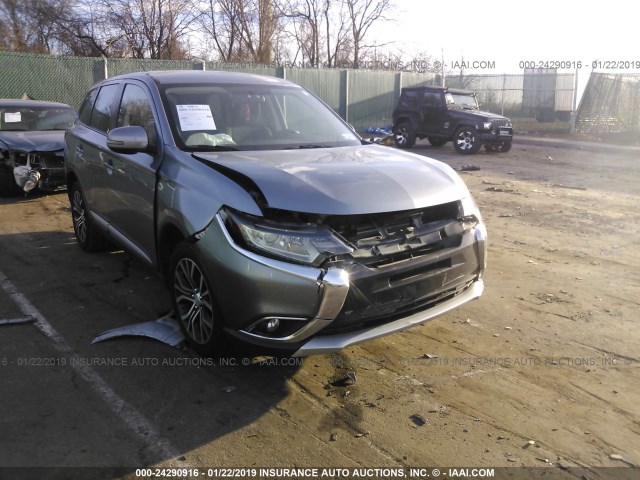 JA4AZ3A37GZ005135 - 2016 MITSUBISHI OUTLANDER SE/SEL GRAY photo 1