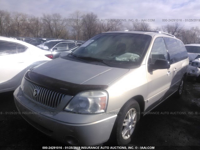 2MRDA22276BJ02621 - 2006 MERCURY MONTEREY LUXURY SILVER photo 2