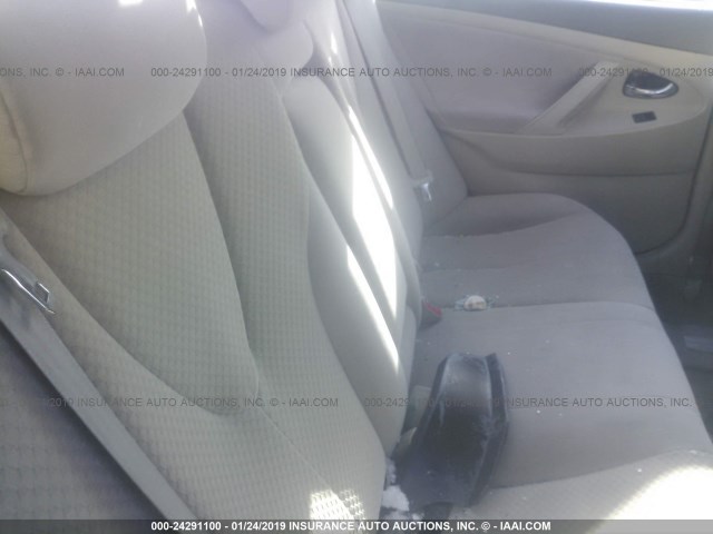 4T4BE46K88R036633 - 2008 TOYOTA CAMRY CE/LE/XLE/SE GOLD photo 8