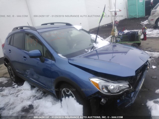 JF2GPABC0G8239293 - 2016 SUBARU CROSSTREK PREMIUM BLUE photo 1