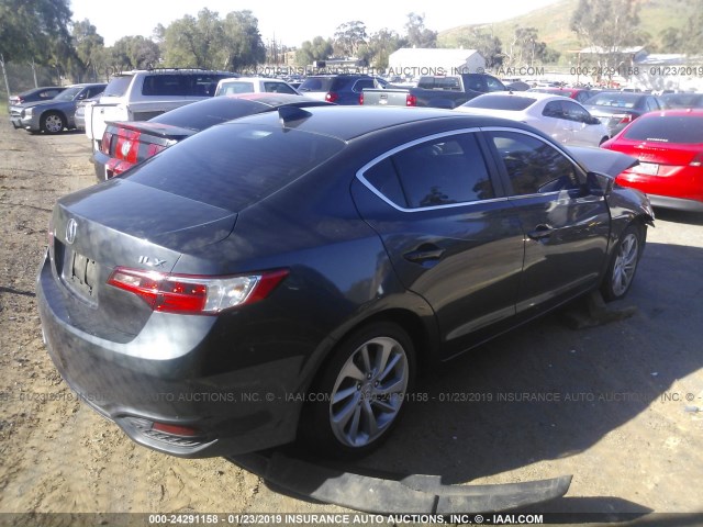 19UDE2F36GA014264 - 2016 ACURA ILX WATCH PLUS GRAY photo 4
