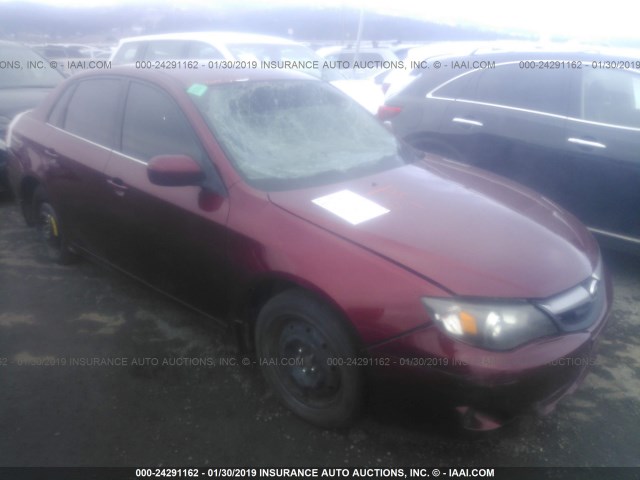 JF1GE6A69BH515160 - 2011 SUBARU IMPREZA 2.5I BURGUNDY photo 1