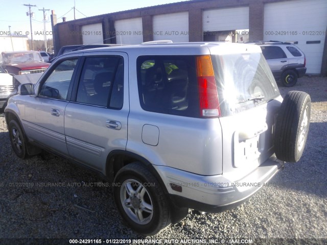 JHLRD18771C034068 - 2001 HONDA CR-V SE/LE SILVER photo 3