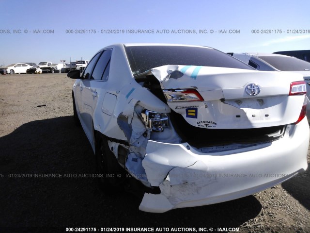 4T4BF1FK7ER382289 - 2014 TOYOTA CAMRY L/SE/LE/XLE 白色 照片 6