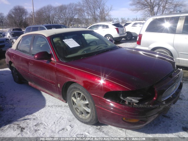 1G4HR54K24U150932 - 2004 BUICK LESABRE LIMITED RED photo 1