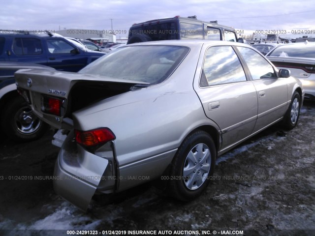 JT2BF22K7Y0287522 - 2000 TOYOTA CAMRY CE/LE/XLE GOLD photo 4