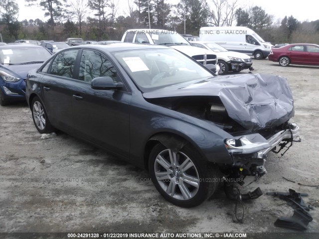 WAUAFAFL5AN011880 - 2010 AUDI A4 GRAY photo 1