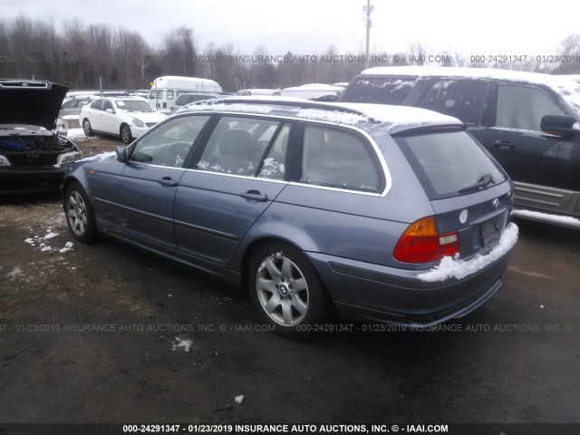 WBAEP33402PF00770 - 2002 BMW 325 XIT BLUE photo 3