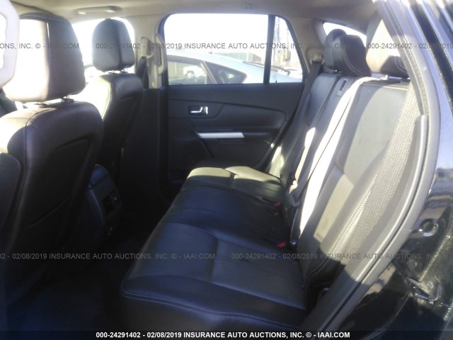 2FMDK3AK5DBA07569 - 2013 FORD EDGE SPORT BLACK photo 8