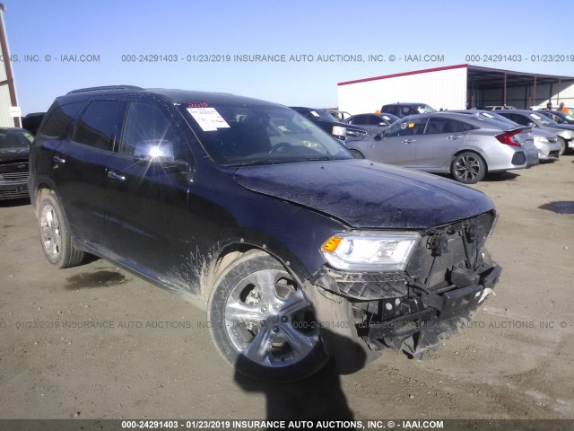 1C4RDHAG6FC127686 - 2015 DODGE DURANGO SXT BLUE photo 1