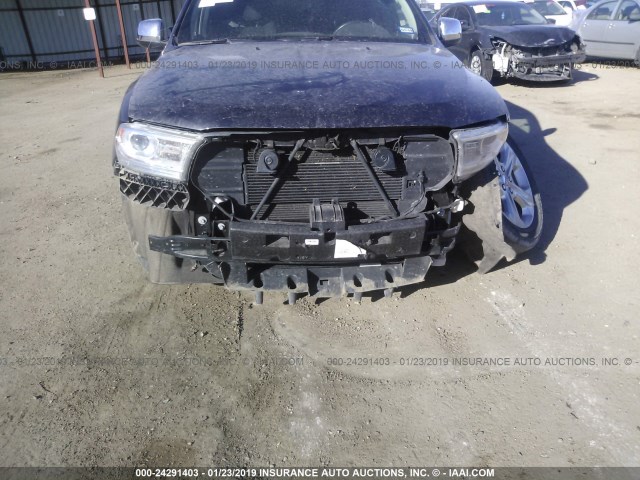 1C4RDHAG6FC127686 - 2015 DODGE DURANGO SXT BLUE photo 6