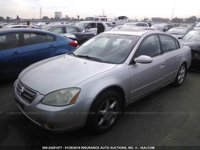 1N4BL11D03C182069 - 2003 NISSAN ALTIMA SE SILVER photo 2