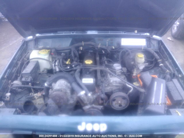 1J4FJ68S0TL207369 - 1996 JEEP CHEROKEE SPORT/CLASSIC მწვანე ფოტო 10