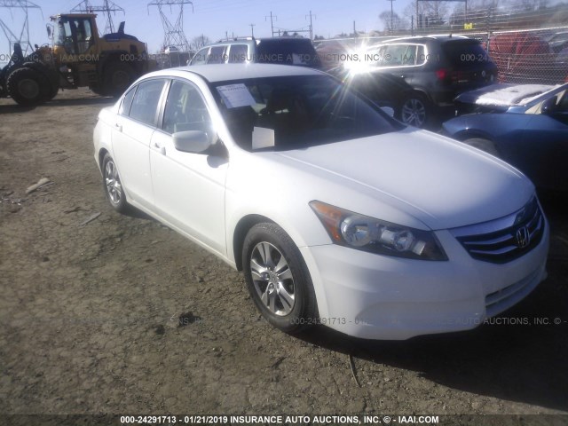 1HGCP2F46BA078862 - 2011 HONDA ACCORD LXP WHITE photo 1