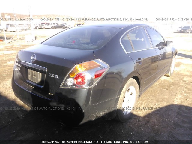 1N4AL21E38N514382 - 2008 NISSAN ALTIMA 2.5/2.5S BLACK photo 4