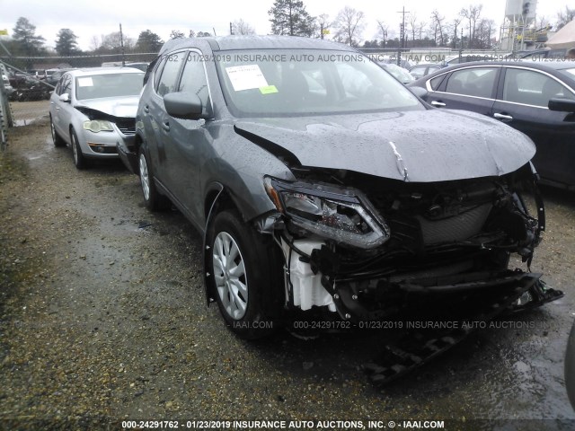 JN8AT2MT6GW008434 - 2016 NISSAN ROGUE S/SL/SV GRAY photo 1