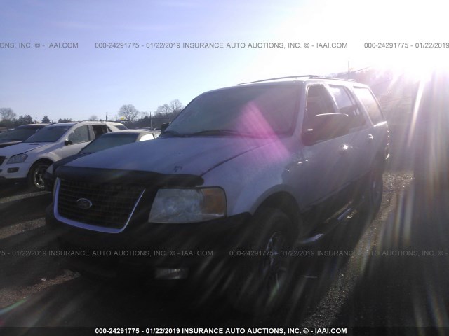1FMPU16L53LC41691 - 2003 FORD EXPEDITION XLT SILVER photo 2