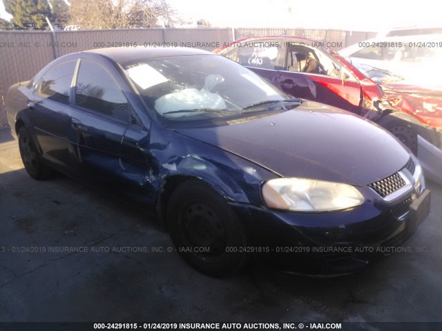 1B3AL46T46N229878 - 2006 DODGE STRATUS SXT Dark Blue photo 1