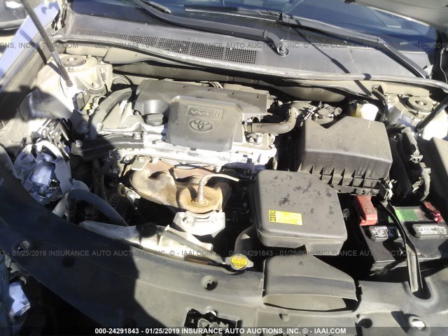 4T4BF1FK9ER383606 - 2014 TOYOTA CAMRY L/SE/LE/XLE 银色 照片 10