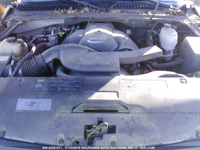 1GKEK63U14J244018 - 2004 GMC YUKON DENALI TAN photo 10