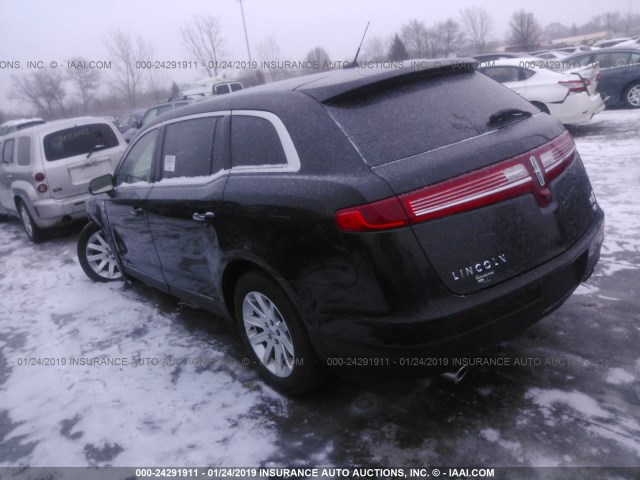 2LMHJ5NK7EBL56037 - 2014 LINCOLN MKT BLACK photo 3