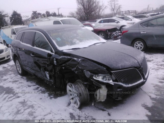 2LMHJ5NK7EBL56037 - 2014 LINCOLN MKT BLACK photo 6