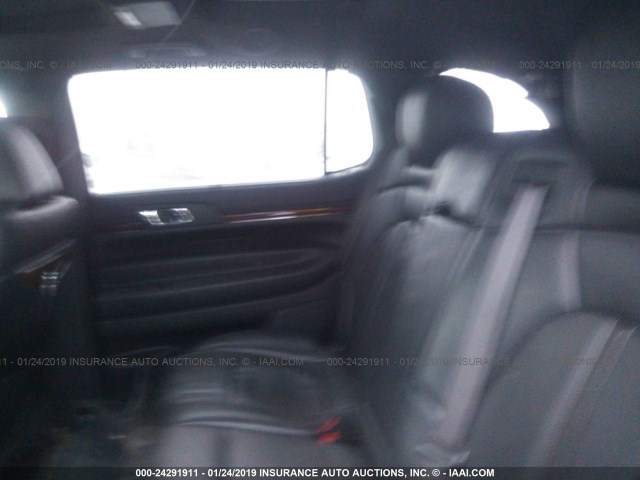 2LMHJ5NK7EBL56037 - 2014 LINCOLN MKT BLACK photo 8