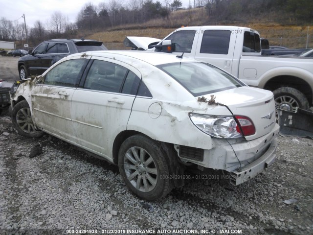 1C3CC5FD9AN192457 - 2010 CHRYSLER SEBRING LIMITED WHITE photo 3