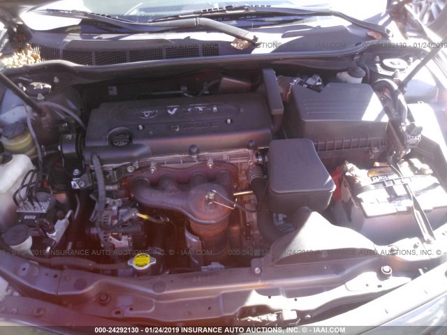 4T4BE46K68R045542 - 2008 TOYOTA CAMRY CE/LE/XLE/SE GRAY photo 10