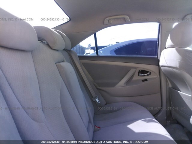 4T4BE46K68R045542 - 2008 TOYOTA CAMRY CE/LE/XLE/SE GRAY photo 8