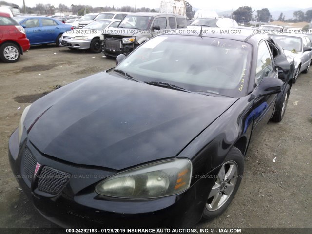 2G2WP522451168693 - 2005 PONTIAC GRAND PRIX BLACK photo 2