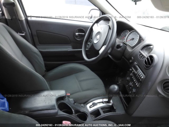 2G2WP522451168693 - 2005 PONTIAC GRAND PRIX BLACK photo 5