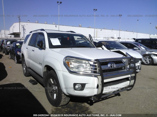 JTEBT14R660060612 - 2006 TOYOTA 4RUNNER SR5/SPORT WHITE photo 1