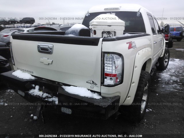 3GCPKSE75CG181638 - 2012 CHEVROLET SILVERADO K1500 LT WHITE photo 4