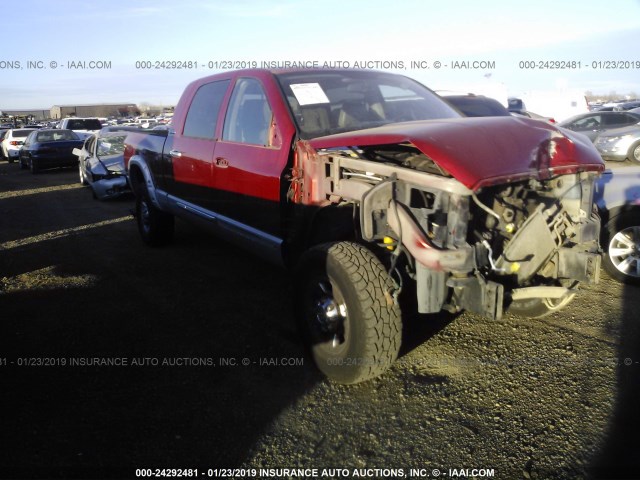 3D7LX39C16G169445 - 2006 DODGE RAM 3500 RED photo 1