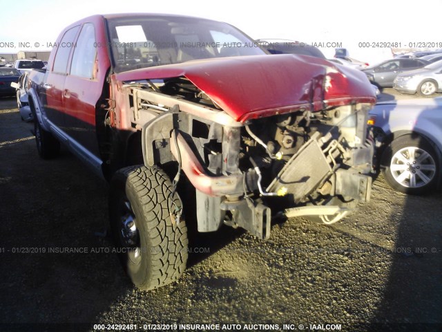 3D7LX39C16G169445 - 2006 DODGE RAM 3500 RED photo 6